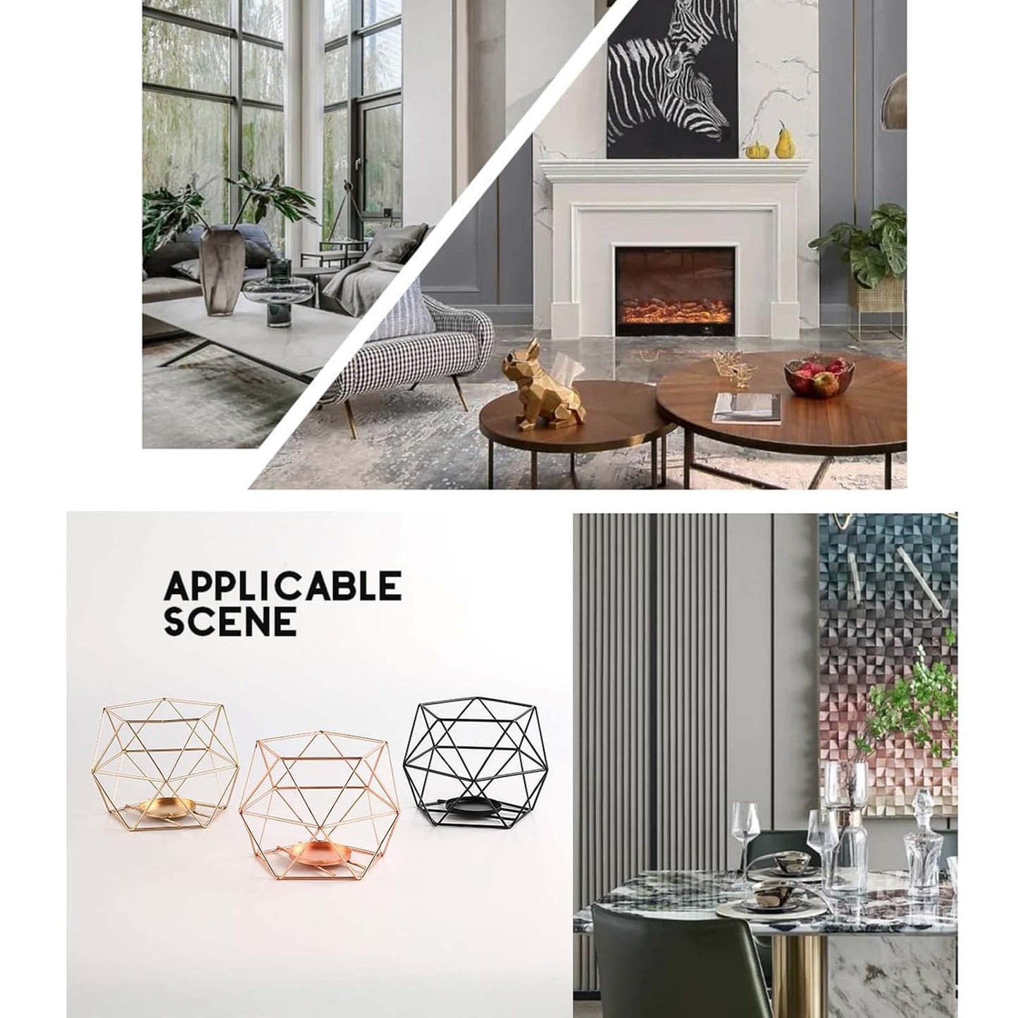 Desktop scented candle with metal holder – elegant and stylish design, long-lasting fragrance for home or office, perfect for relaxation and ambiance, durable metal container for a sophisticated touch.