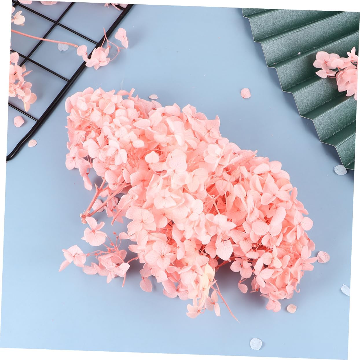 Hydrangea flower (bright pink) – bold and vibrant blooms, perfect for weddings, home décor, and special occasions, lush and full-bodied design adds a lively and elegant touch to any space.