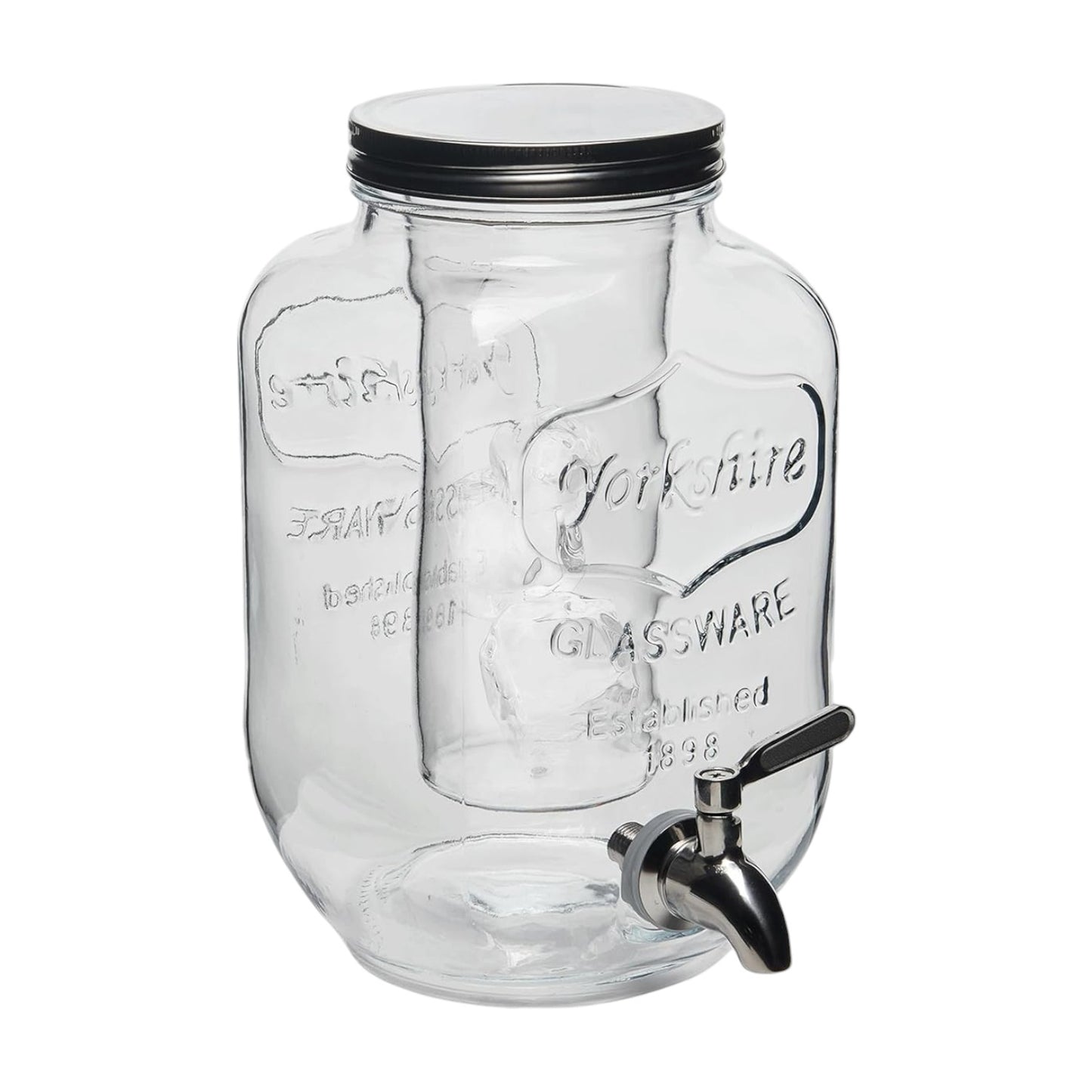 Portable Beverage Mason Jar - Convenient and Stylish Drinkware - Ideal for Water, Juice, Iced Tea, and More - Perfect for On-the-Go, with a Secure Lid and Handle for Easy Carrying and Refreshing Sips Anywhere