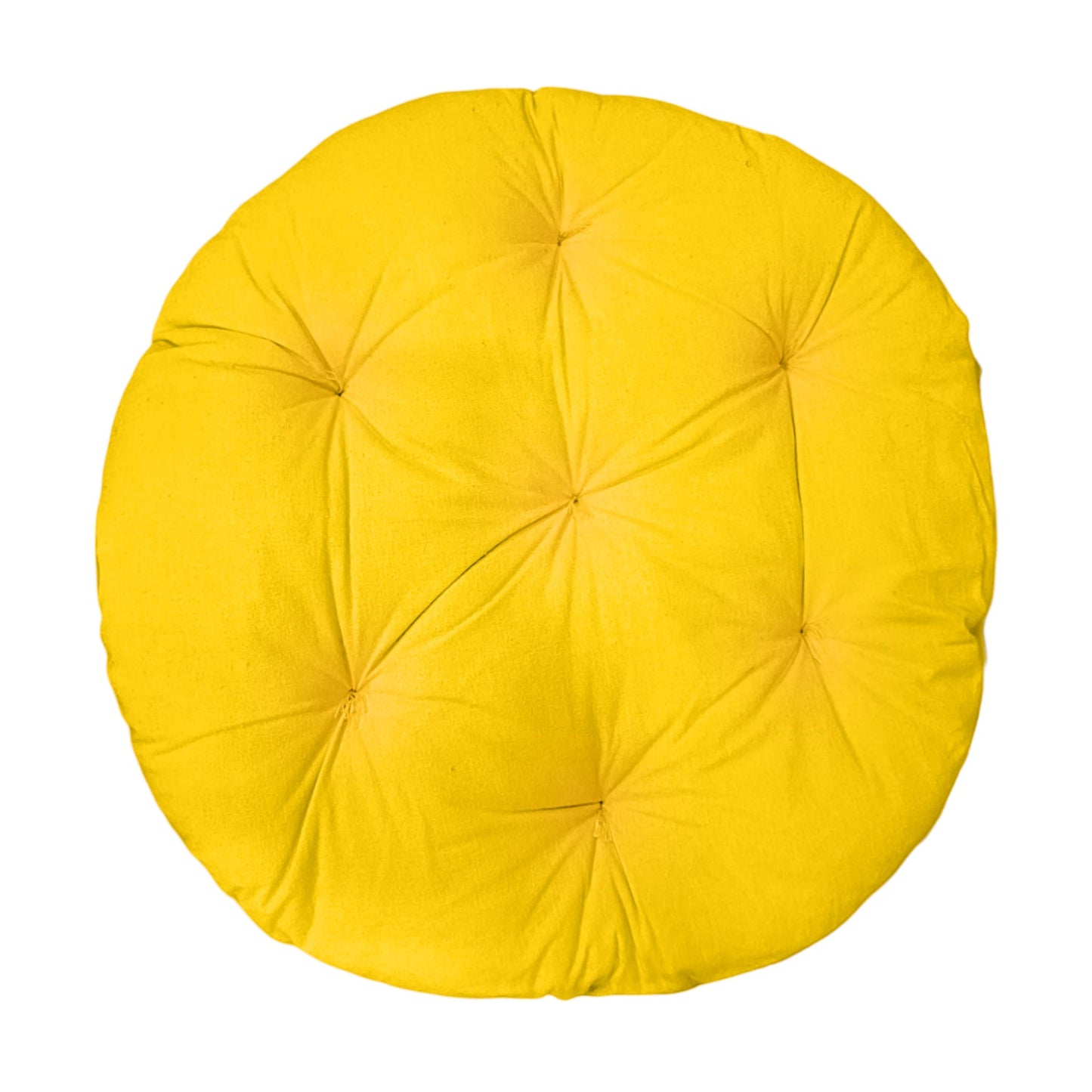 Solid Circular Chair Pad 40x5cm - Comfortable Cotton Cushion for Stylish and Supportive Seating