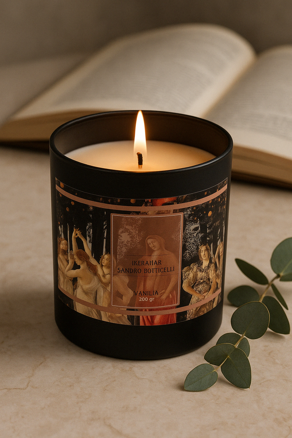 Handmade Spring Jar Soy Candle - Natural Scented Candle in Reusable Glass Jar - Eco-Friendly, Long-Lasting, Aromatherapy Candle for Home Décor, Relaxation, and Gift Giving - Perfect for Springtime Ambiance