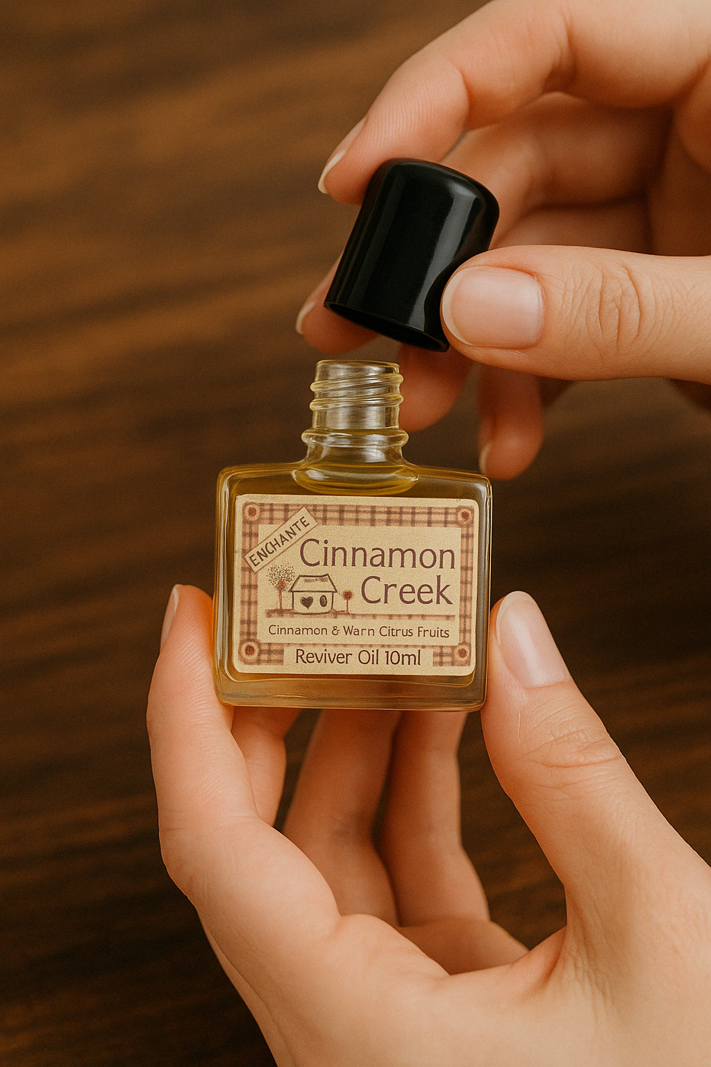 Reviver Oil - Cinnamon Creek - Natural Essential Oil Blend for Aromatherapy, Relaxation, and Invigorating Scent - Perfect for Diffusers, Massage, and Skin Care