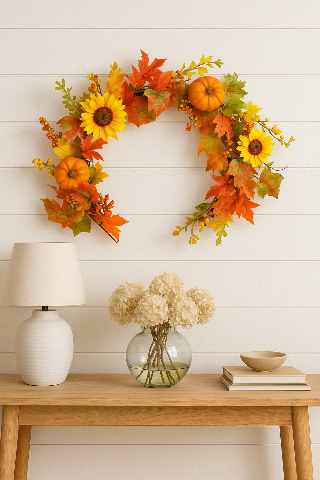 Rustic Sunflower Triple Stem - Realistic Artificial Sunflowers with Natural Rustic Charm - Perfect for Floral Arrangements, Bouquets, and Seasonal Home Décor