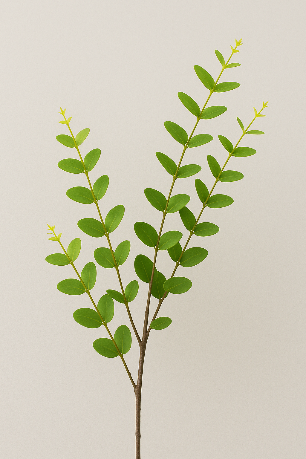 Eucalyptus Spray Green - Realistic Artificial Eucalyptus Stem with Lush Green Leaves - Perfect for Floral Arrangements, Wreaths, Bouquets, and Home Décor - Long-Lasting and Low Maintenance