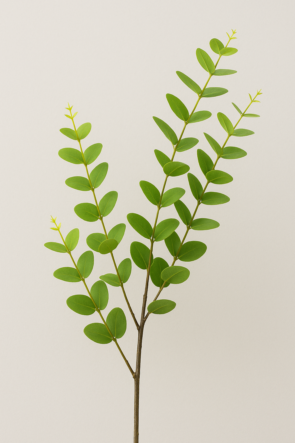 Eucalyptus Spray Green - Realistic Artificial Eucalyptus Stem with Lush Green Leaves - Perfect for Floral Arrangements, Wreaths, Bouquets, and Home Décor - Long-Lasting and Low Maintenance