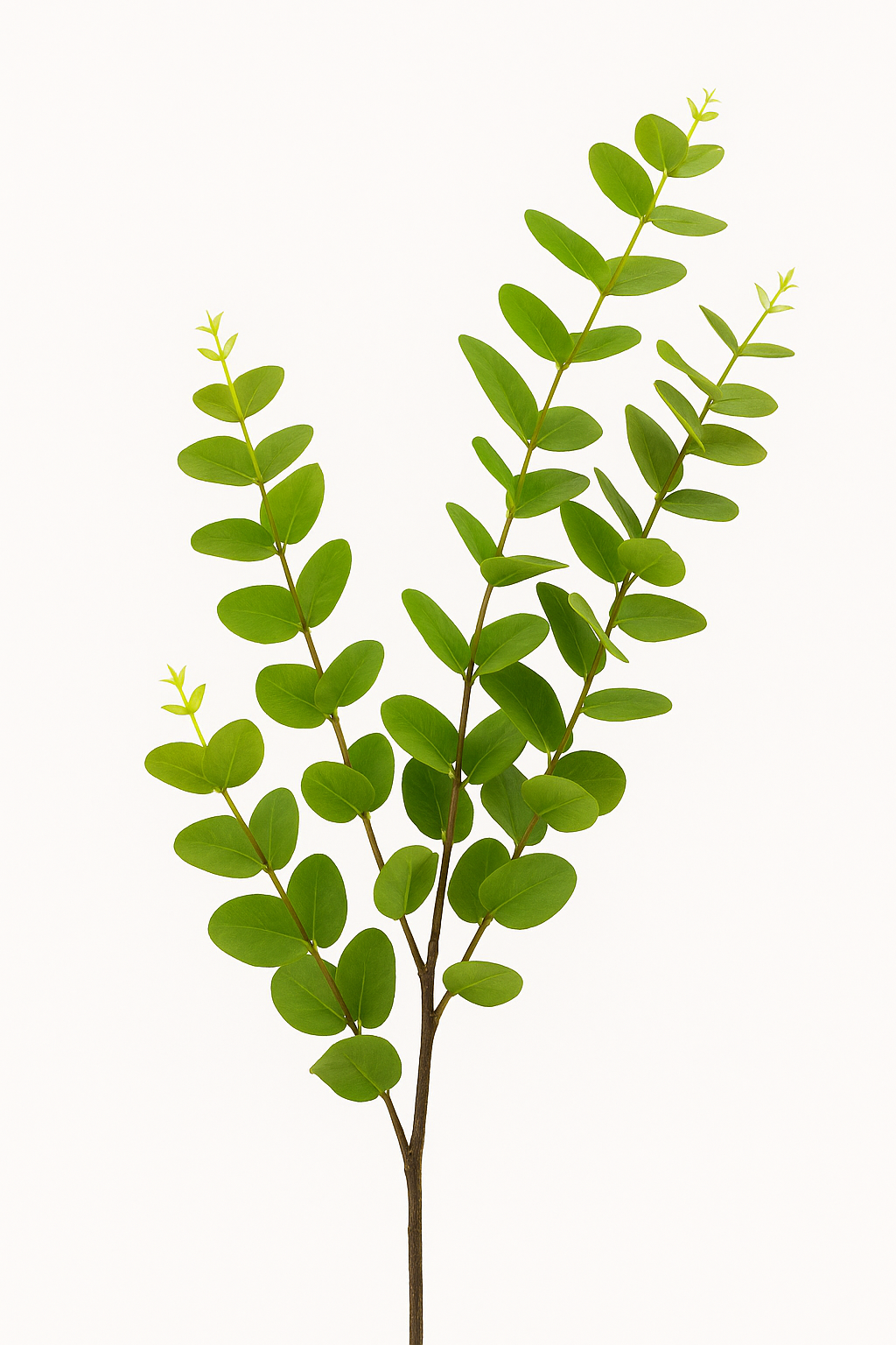 Eucalyptus Spray Green - Realistic Artificial Eucalyptus Stem with Lush Green Leaves - Perfect for Floral Arrangements, Wreaths, Bouquets, and Home Décor - Long-Lasting and Low Maintenance