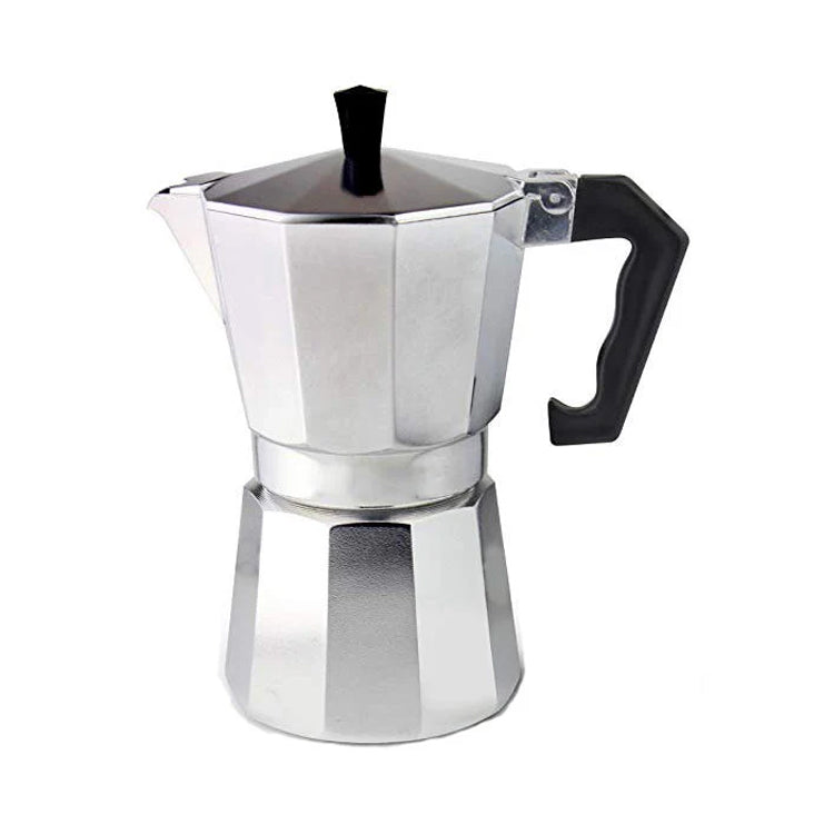 Classic Italian Stovetop Espresso Maker - 9 Cup Moka Pot