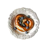 Floral Ceramic Soup Plate, 5x22 cm, Elegant Vintage-Inspired Deep Dish, Durable and Heat-Resistant, Ideal for Serving Soup, Pasta, and Salads, Perfect for Home, Restaurants, and Special Occasions