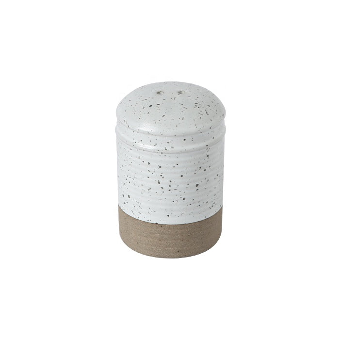 Earthen Elegance portable seasoning storage clay ceramic salt bottle wholesale pepper container shaker