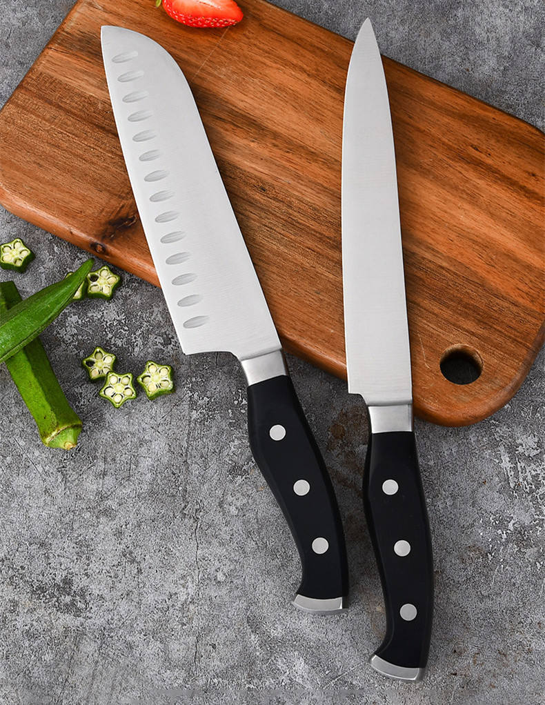 Kitchen Chef Knife - Bread Knife - Serrated Stainless Steel Blade for Effortless Slicing - Perfect for Cutting through Bread, Baked Goods, and Soft Fruits - Ergonomic Handle for Comfortable Grip and Control