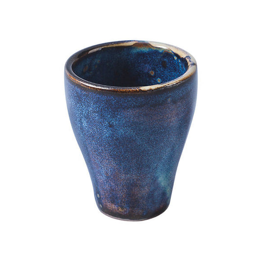 Blue Flambe Teacup - Elegant Ceramic Tea Cup with Unique Flambe Glaze - Perfect for Tea Lovers, Coffee, Hot Beverages - Ideal for Daily Use, Special Occasions, and Gift-Giving - Durable, Stylish Design