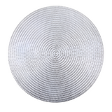 Heat insulation braided round table mat – durable and stylish placemat for dining tables, protects surfaces from heat and scratches, woven design adds a decorative touch, perfect for kitchen, dining, and coffee tables.