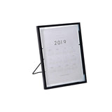Nordic Gold Metal Picture Frame - DIY Wall Photo Cube Frame for A4 Posters, Family Photos, and Baby Pictures - Elegant Black and Gold Decorative Frame for Home or Office Decor