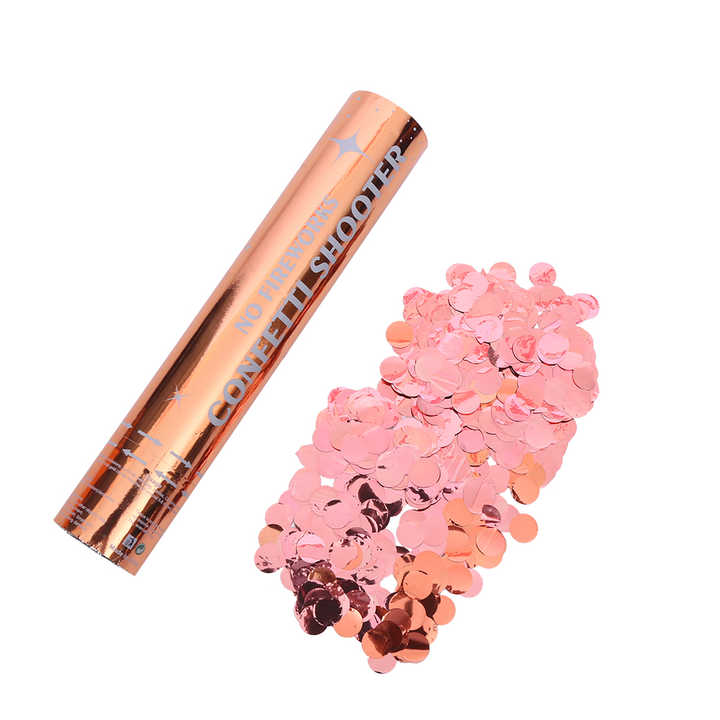 60g Colorful Confetti - Rose Gold Tissue and Foil Confetti for Party Decorations, Weddings, Birthdays, and Celebrations - Vibrant, Lightweight, and Perfect for Table Decor, Balloons, and Tossing