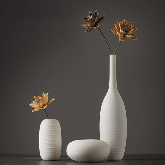 Home Decoration Luxury Creative Ceramic Vases Different Designs Shapes Ceramic Home Goods Vases