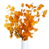 Colorful apple leaf (yellow) – vibrant and realistic decorative foliage, perfect for floral arrangements, home décor, and seasonal displays, adds a warm and natural touch to vases, wreaths, and centerpieces.