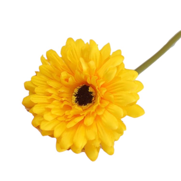 Artificial Daisy Silk Gerbera Daisy Realistic Fake Daisy Flowers for Home Décor Wedding Arrangements Centerpieces and Floral Displays Lifelike Faux Gerbera Daisies with Soft Petals and Sturdy Stems