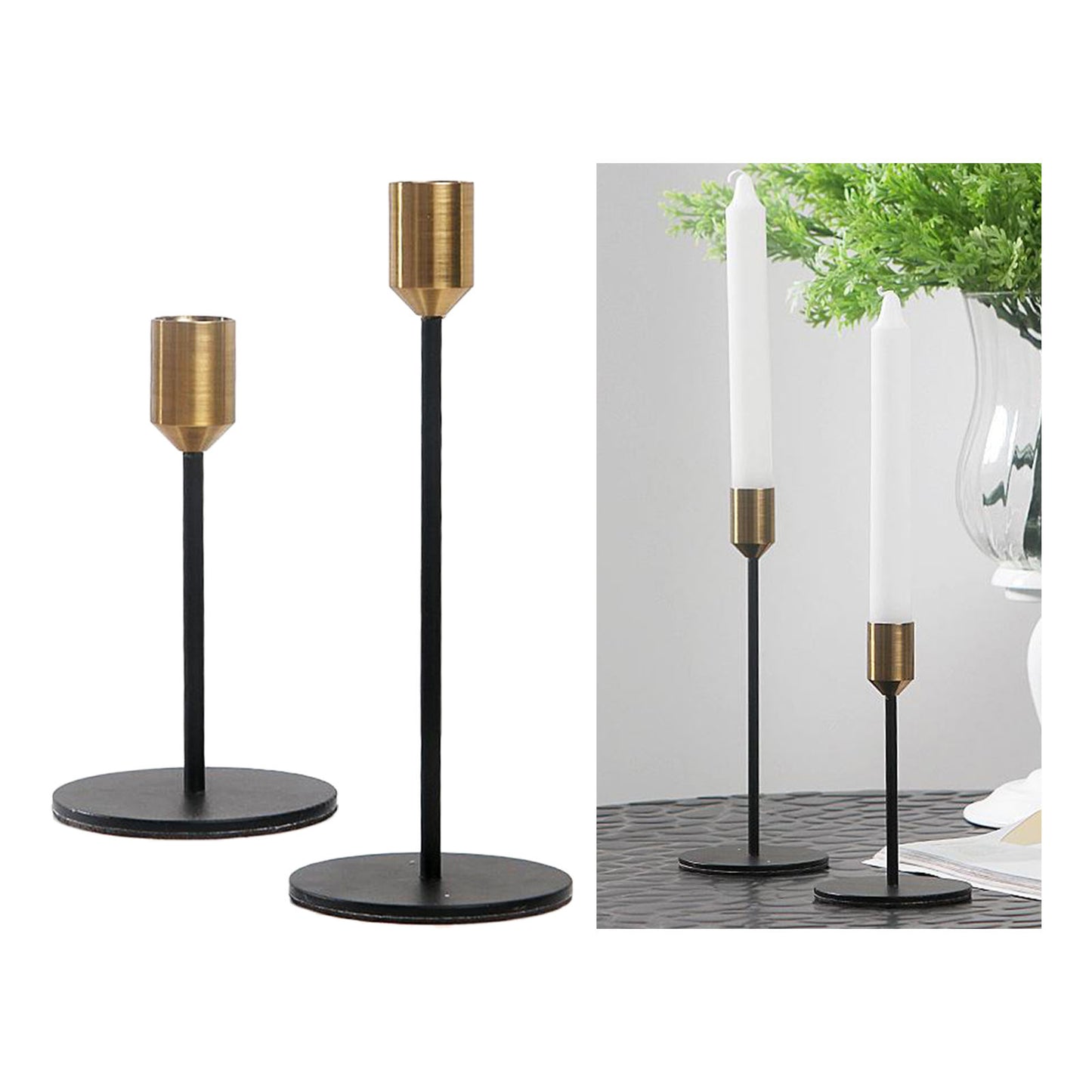 Nordic Modern Minimalist Candlestick - Large Decorative Candleholder for Room, Restaurant, or Candlelight Dinner - Elegant and Stylish Centerpiece for Contemporary Home Decor