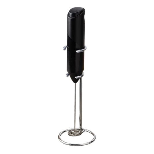 Battery-operated electric milk frother – handheld foam maker with powerful motor for creamy and smooth froth, perfect for lattes, cappuccinos, hot chocolate, and more, lightweight and easy to use for home or travel.