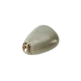 Japandi grey china Eco friendly dinnerware ceramic porcelain salt shaker