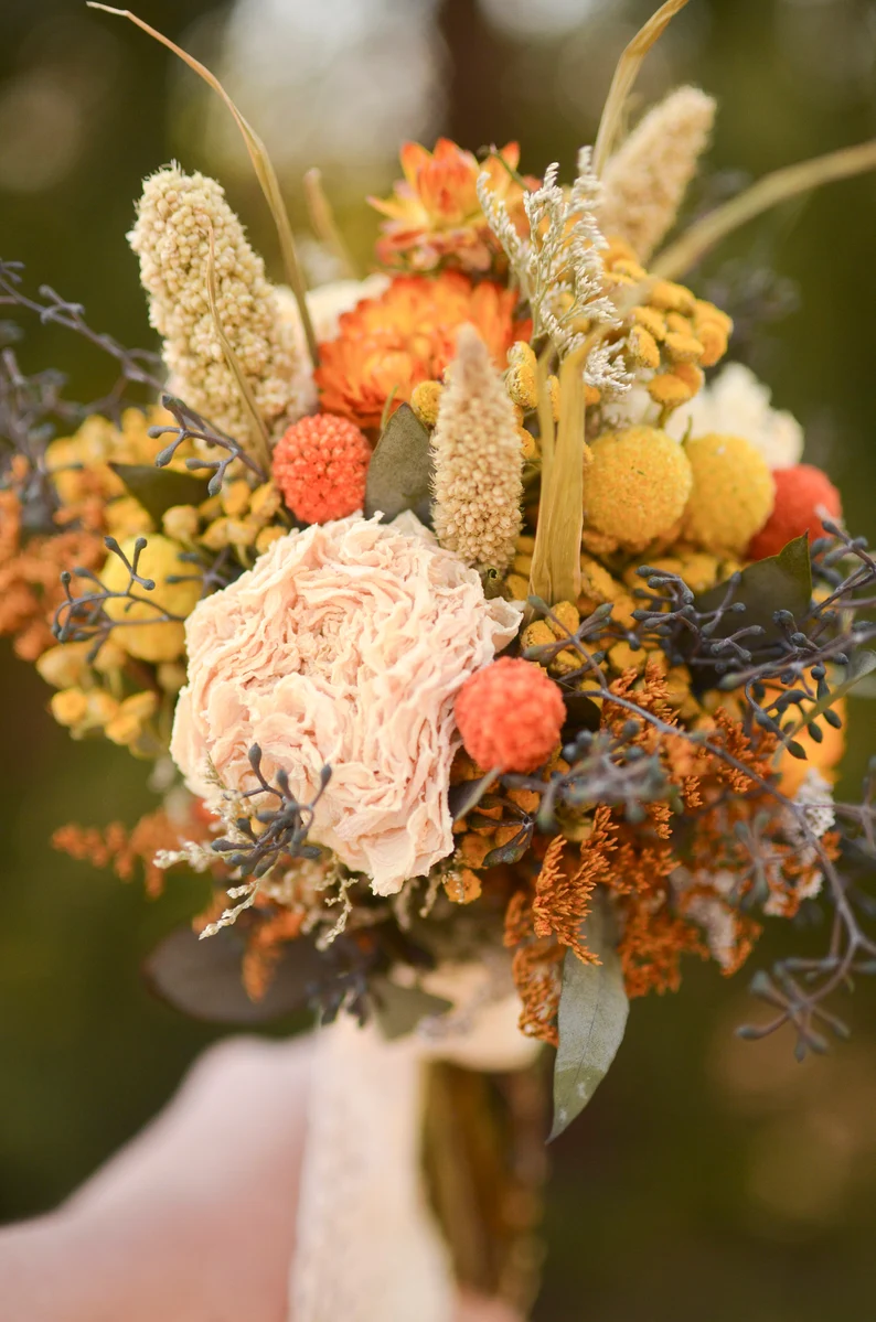 Wedding Decor Preserved Natural Yellow Craspedia Billy Ball - Dried Golden Ball Flowers for Floral Arrangements, Bouquets, and Event Decorations - Elegant and Long-Lasting Floral Accent for Special Occasions