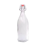 1000ml Clear Empty Drinking Enzyme Beverage Beer Juice Water Milk Glass Bottles with Swing Top