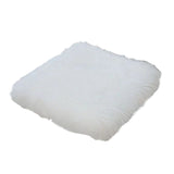 35×35cm real lambswool chair pad – soft and luxurious seat cushion, made from genuine wool for warmth and comfort, breathable and durable, perfect for dining chairs, office seats, or home décor, available in multiple pieces.
