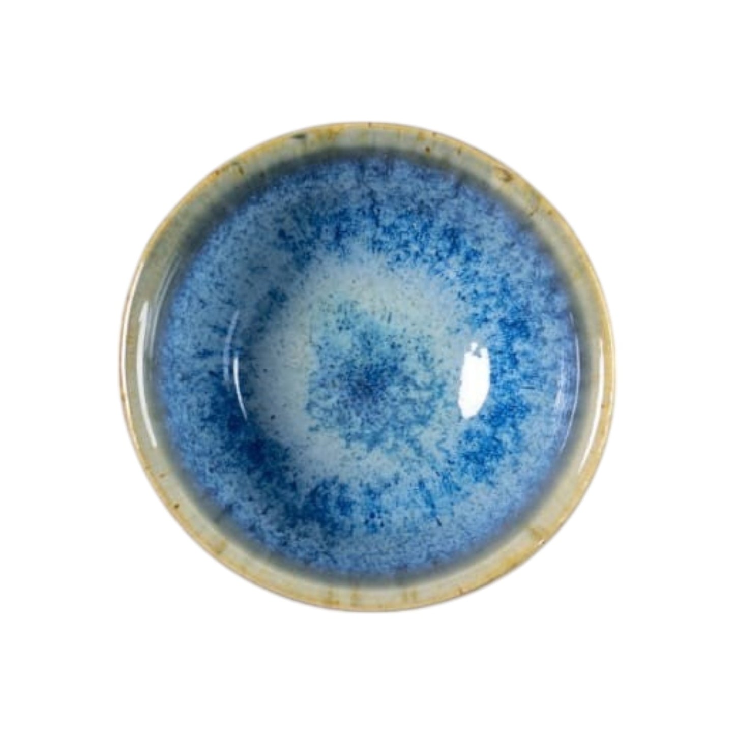Ocean Blue 16cm Bowl - Elegant Ceramic Bowl with a Beautiful Ocean Blue Finish - Ideal for Serving Soups, Salads, or Small Dishes - Perfect for Everyday Dining or Special Occasions