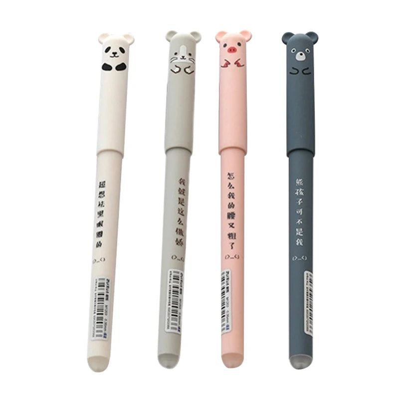 0.35mm cute small animal erasable gel pen eraser