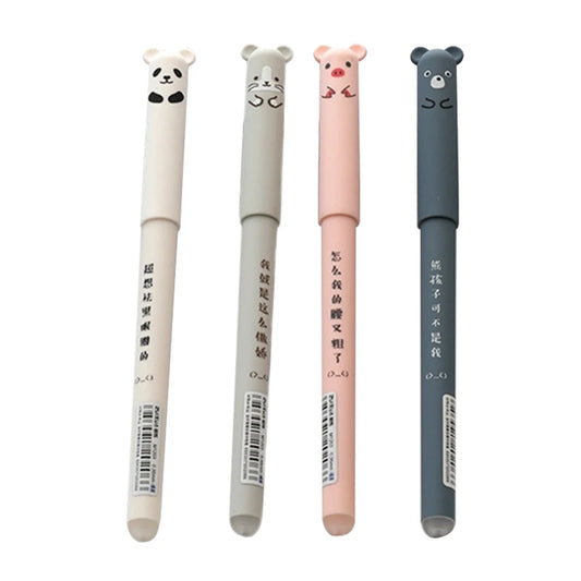 0.35mm cute small animal erasable gel pen eraser