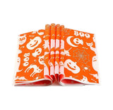 Halloween Paper Party Tableware Set – 12 Paper Cups (7.5x8.5x5.3cm), 12 Paper Plates (7-inch), 20 Paper Napkins (33x33cm) – Spooky Disposable Table Decor for Halloween Parties & Celebrations