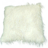 LAMBSWOOL Cushion 45.7x45.7cm - Luxurious Soft Decorative Throw Pillow for Home