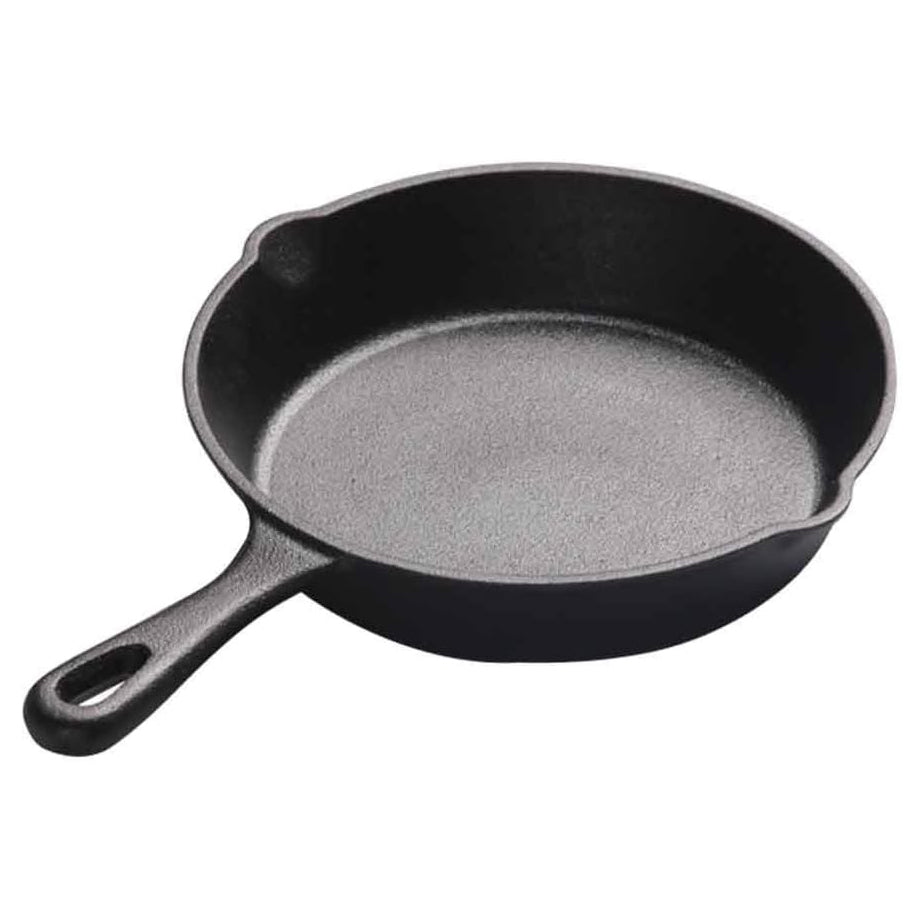 Premium Cast Iron Skillet - Durable 10-Inch Pre-Seasoned Frying Pan for Cooking, Baking, Searing - Ideal for Induction, Oven, BBQ, and Stove - Versatile Kitchen Essential