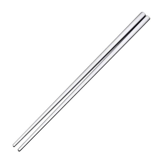 23CM Stanless steel silver chopstix