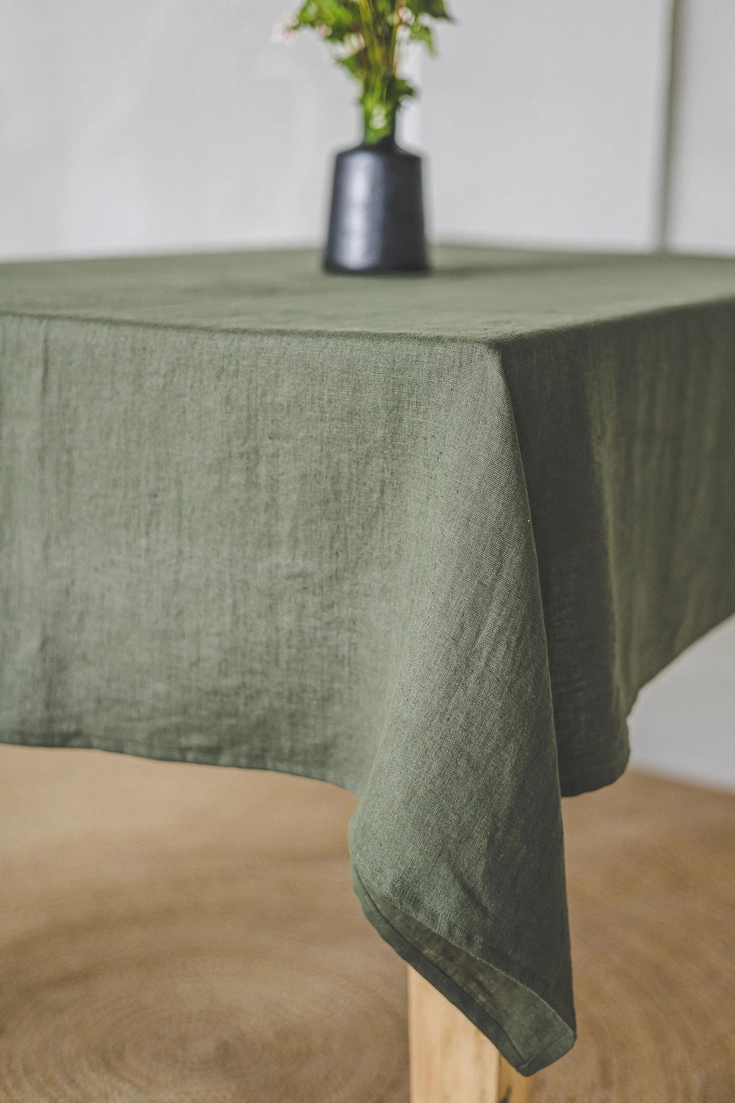 100% Cotton Pastoral Table Runner – 50x300cm, Green, Soft & Durable, Farmhouse Dining Table Decor, Rustic Boho Style, Machine Washable, Perfect for Home, Weddings, Parties & Holiday Decorations