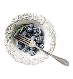 Floral Ceramic Bowl 4.5x16cm - Elegant Ceramic Bowl with Beautiful Floral Design - Ideal for Serving Soups, Salads, or Small Dishes - Perfect for Adding a Touch of Nature to Your Tableware Collection