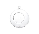 glass hanging plant ornament dia 10 cm