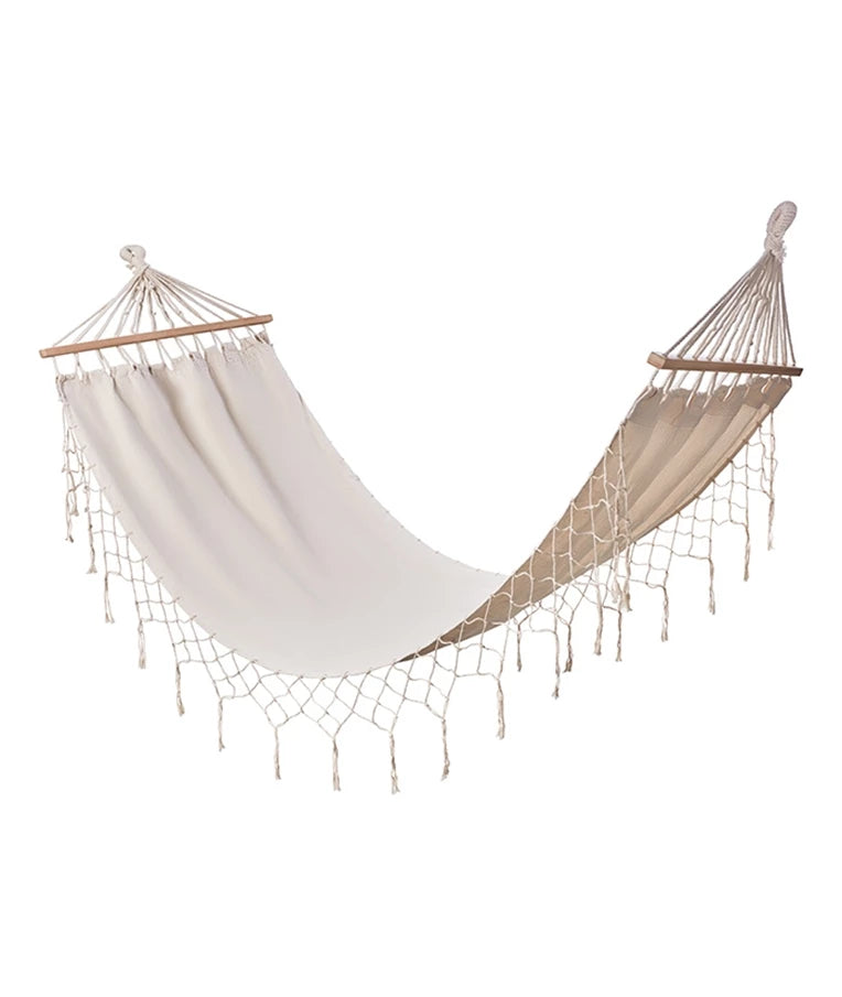 Comfortable canvas cotton hanging swing chair – hammock chair with cushions for indoor & outdoor use, perfect for patio, porch, backyard, or bedroom, durable and stylish relaxation seat with strong support and cozy design.
