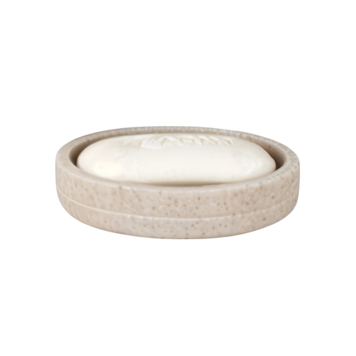 Beige Earthly Elegance Sandstone resin hard sopa holder