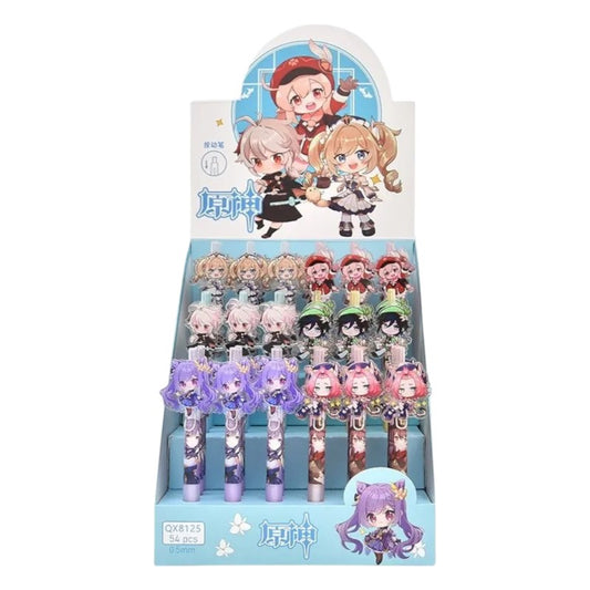 cute cartoon mechanical pencil display box pack 0.5mm fancy pen