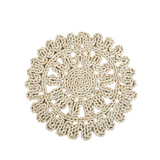 white round mat