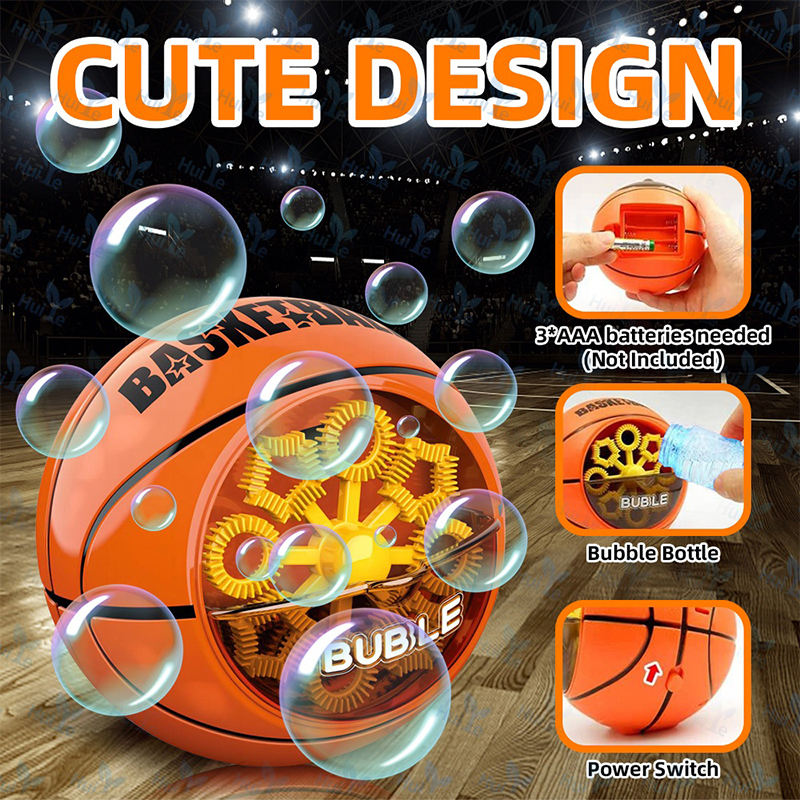 Bubbles Maker Party Favors ToysBasketball