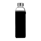 Smoothie 500ml High Borosilicate Water Bottle Black
