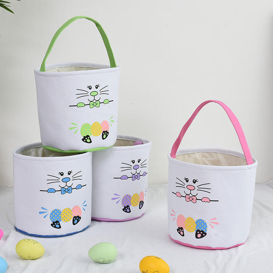 Easter Basket Decoration Candy Gift Bag Bunny
