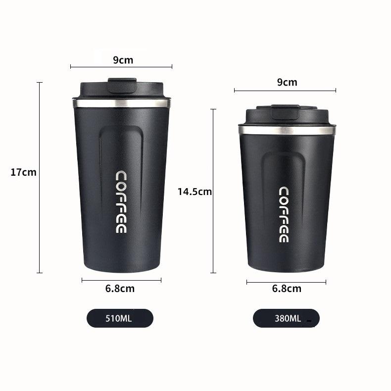 Smartsip temperature display Reusable coffee mug blue 500ml
