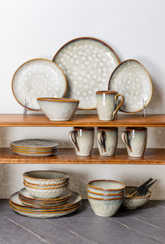 Royal Crockery Porcelain 17.3cm Bowl Beige