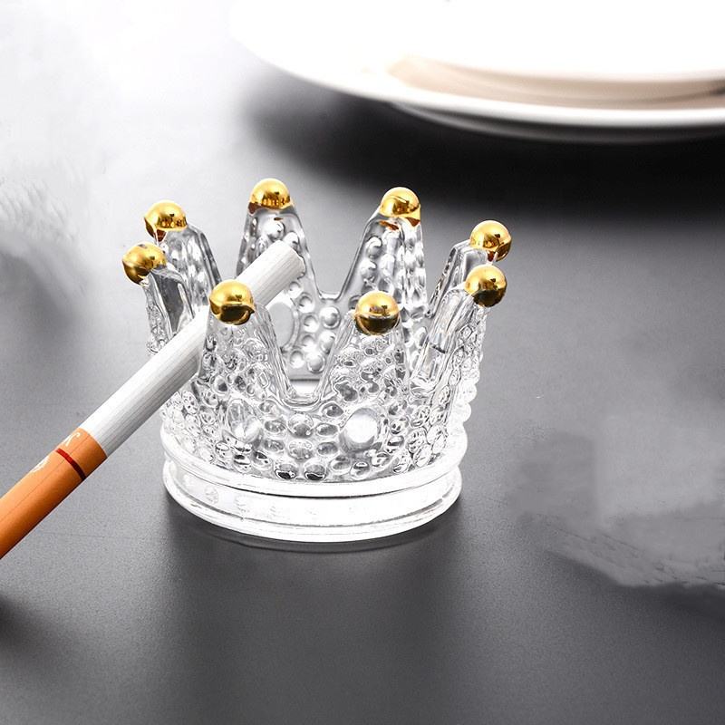3# Glass crown, colorful