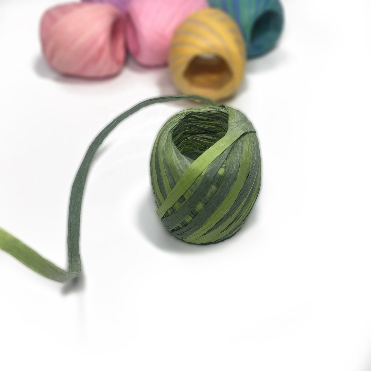 Colored Paper String Raffia Rope Twine: