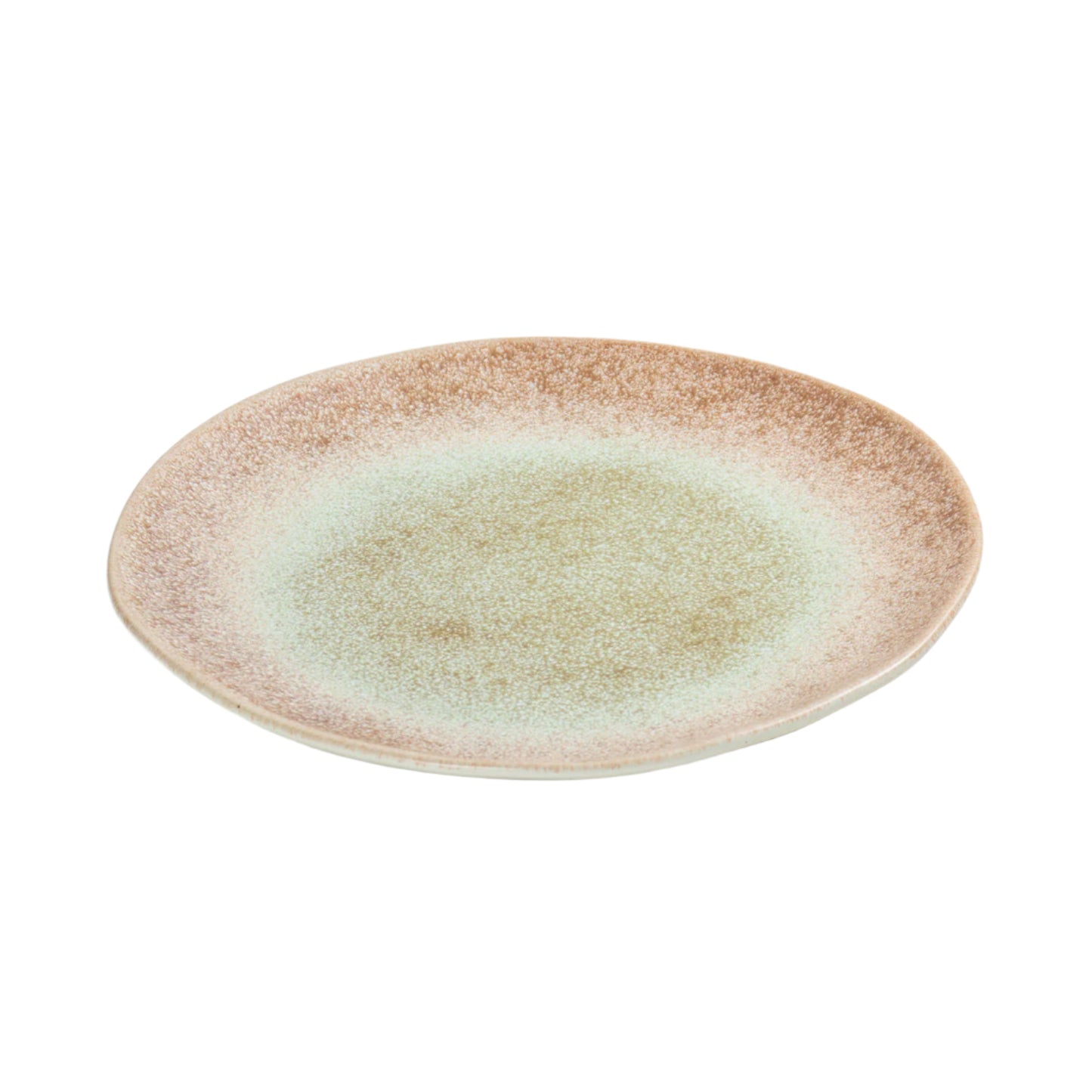 Atlantic 20.5cm side plate Orange/Brown