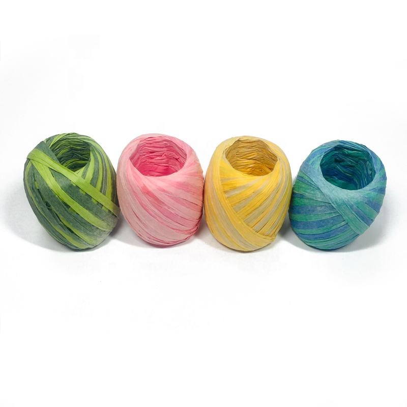 Colored Paper String Raffia Rope Twine: